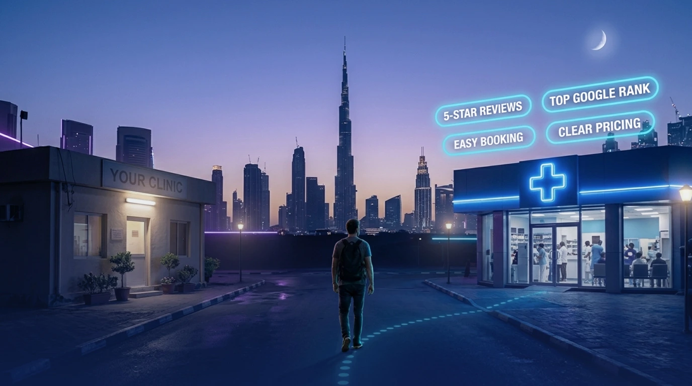why patients choose competitors dubai clinics